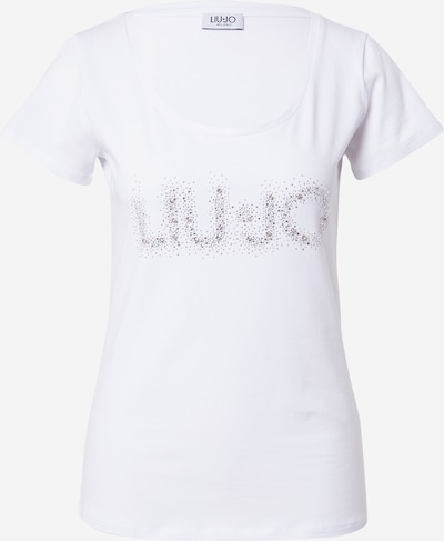 LIU JO JEANS Shirt in de kleur Zilver / Wit, Productweergave