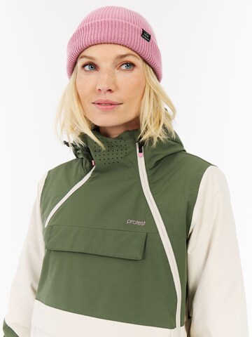 PROTEST Athletic Jacket 'PRTFall' in Green