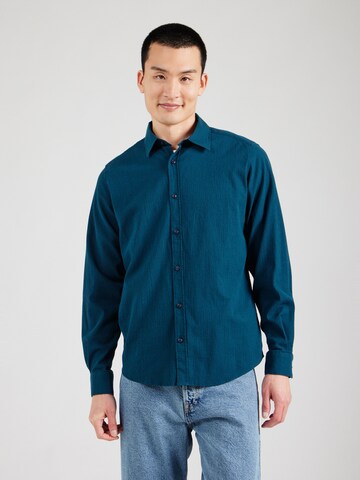 Regular fit Camicia di s.Oliver in verde: frontale