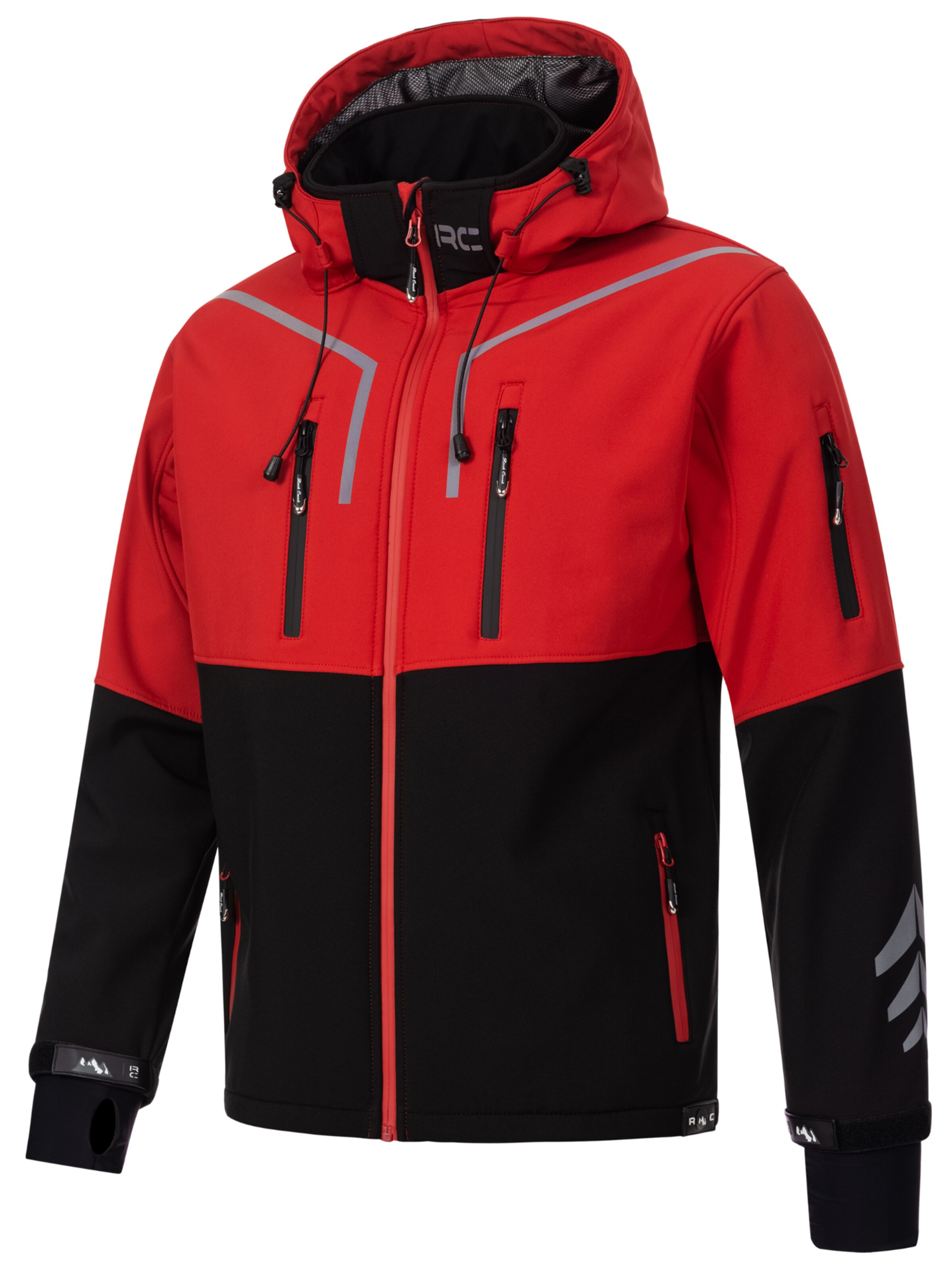 Rock Creek Outdoorjacke in Rot