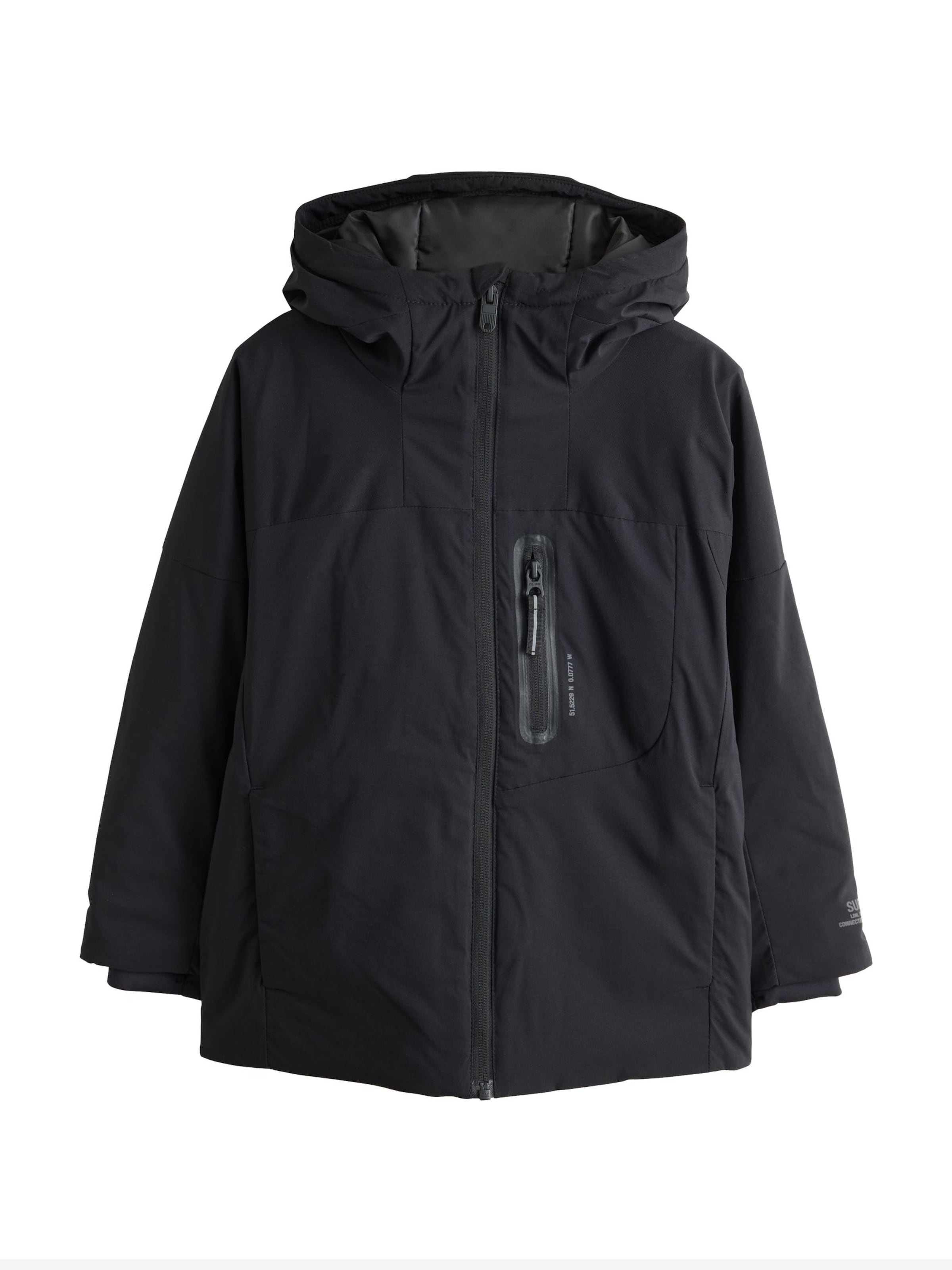 Veste mi-saison Next en noir : devant