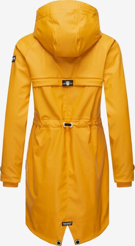 NAVAHOO Raincoat 'Rainy Flower' in Yellow