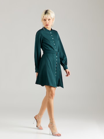 Rochie tip bluză de la Molly BRACKEN pe verde: față