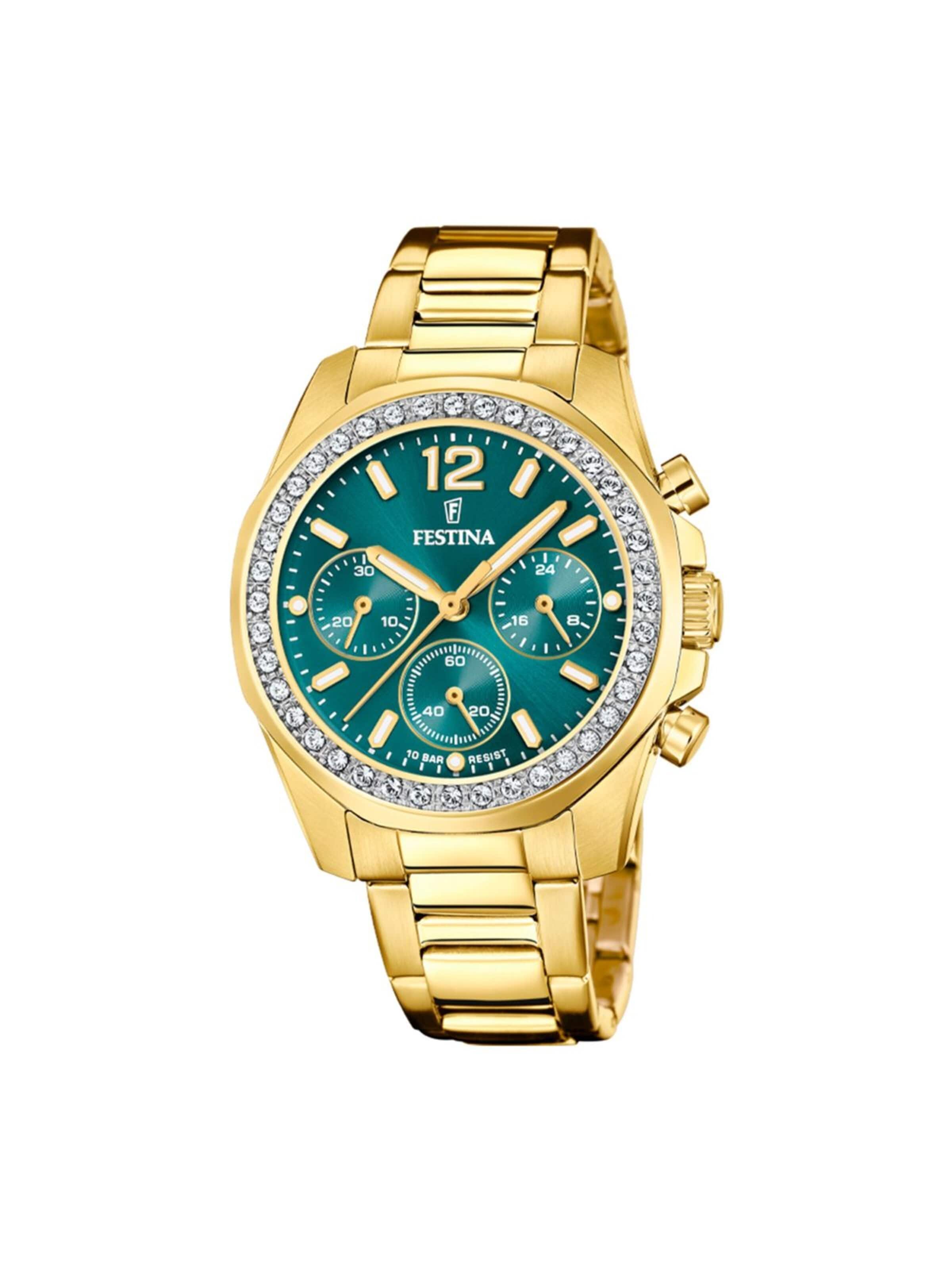 Montre à affichage analogique 'Boyfriend' FESTINA en vert : devant