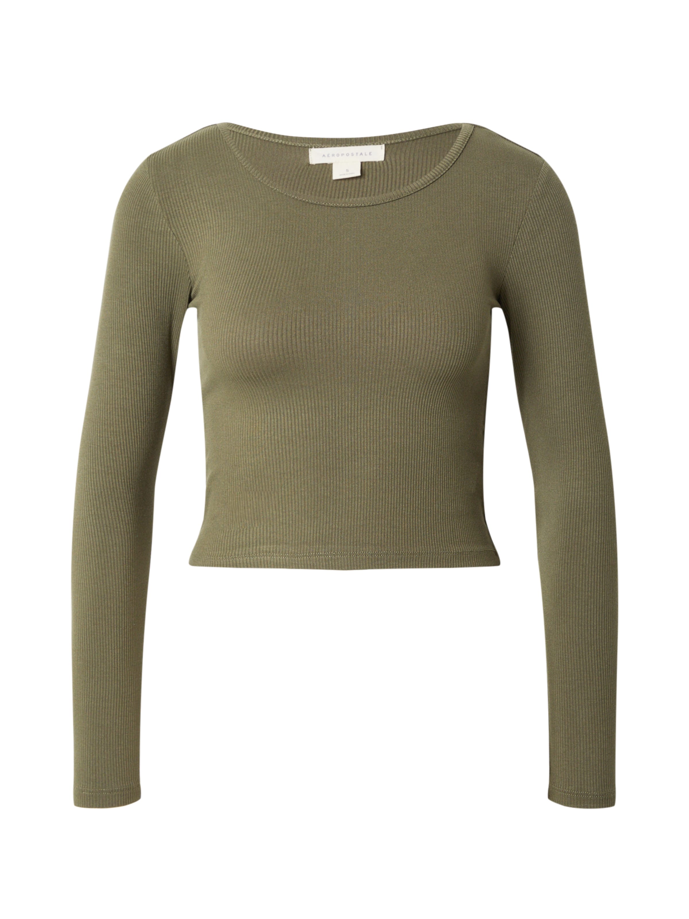 AÉROPOSTALE Тениска в зелено: отпред