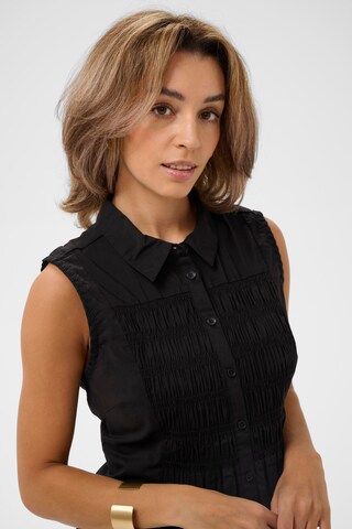 Chemisier 'Silje' Cream en noir