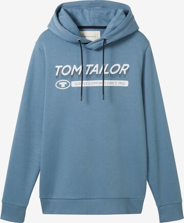 TOM TAILOR - Sweatshirt em azul: frente