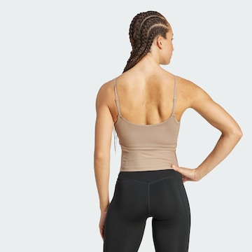 ADIDAS PERFORMANCE Sporttop 'Hyperglam' in Braun