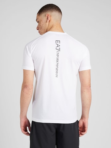 EA7 Emporio Armani Športna trenirka | bela barva