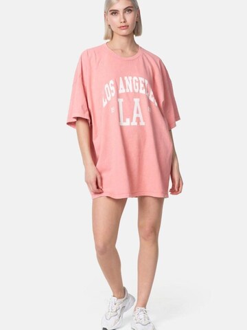 Worldclassca Oversizeshirt 'Oversize T-Shirt'‌‌‌ in Orange: Vorderseite