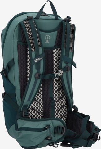 JACK WOLFSKIN Sports Backpack 'Cyrox Shape 25 S-L' in Green