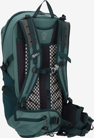 JACK WOLFSKIN Sports Backpack 'Cyrox Shape 25 S-L' in Green
