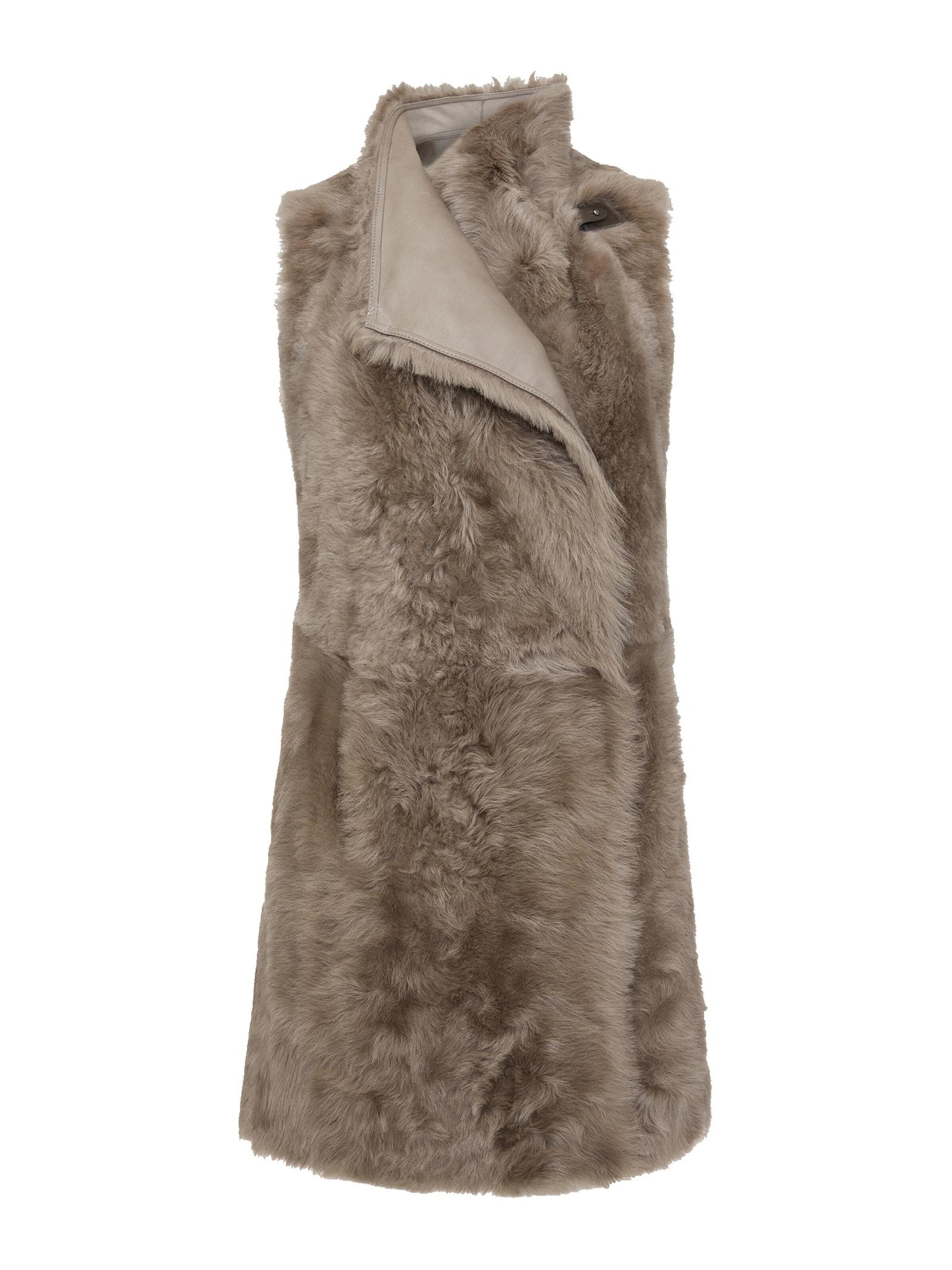 VESPUCCI BY VSP Wintermantel 'Tory' in Beige: Vorderseite