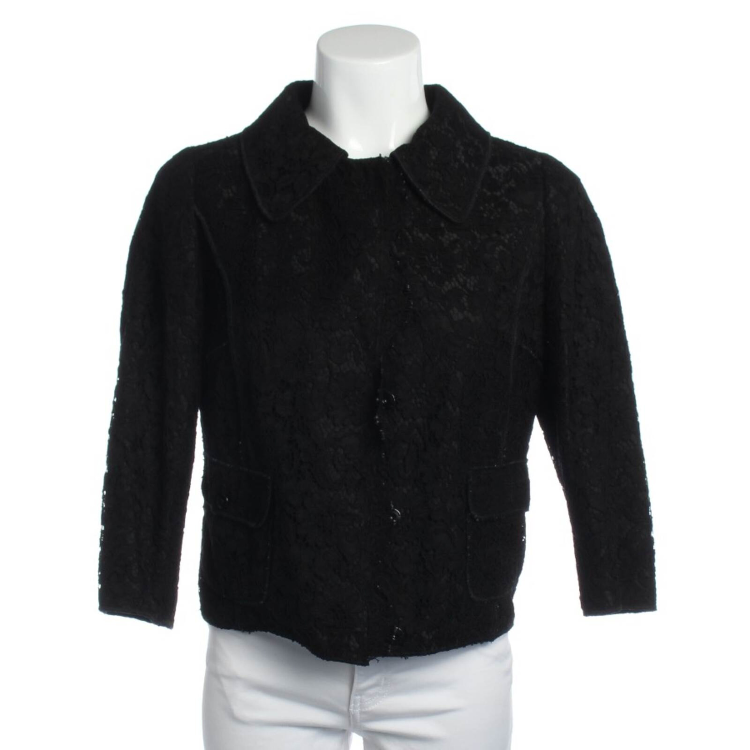 DOLCE & GABBANA Blazer in S in Black: front