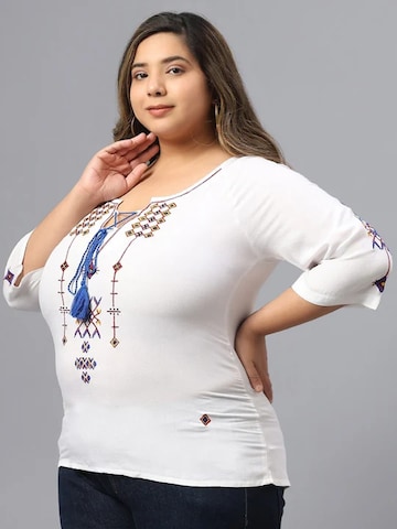 PfauGermany Oversized Shirt in White