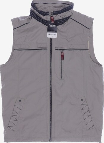 Bexleys Vest in M in Grey: front