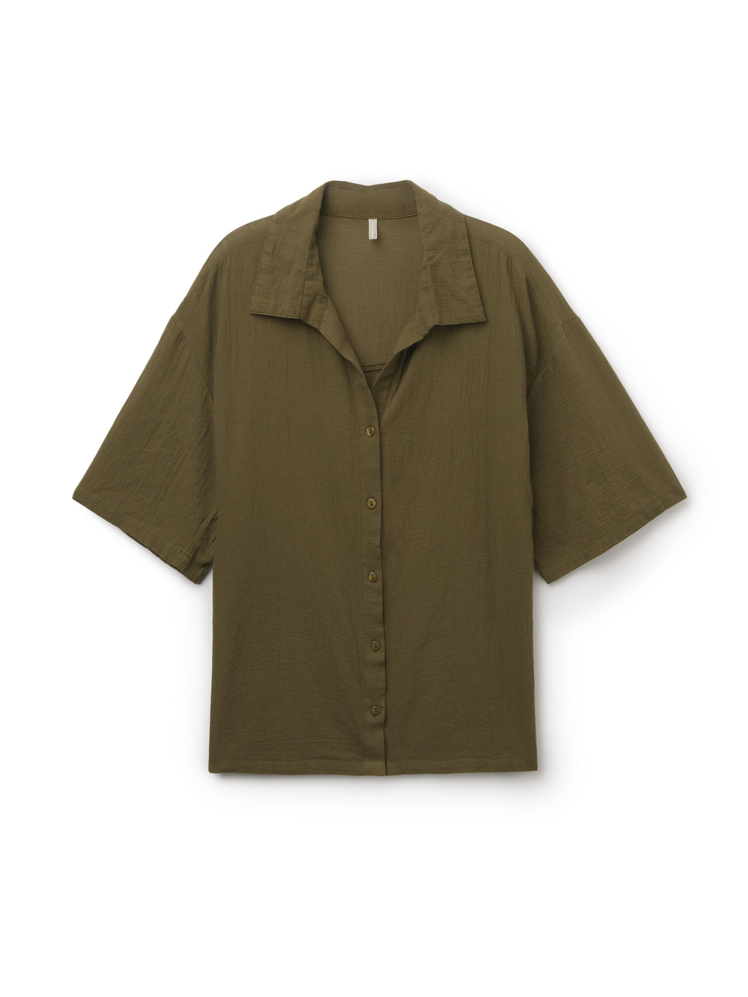 CALZEDONIA Blouse in Green: front