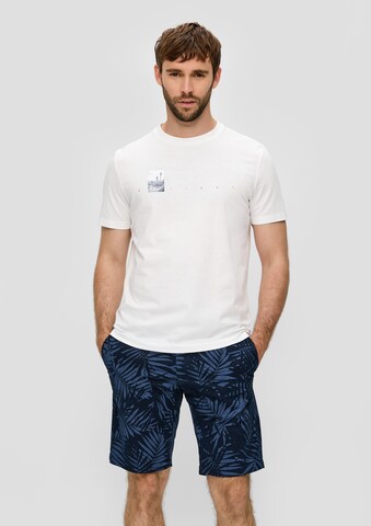 Coupe slim Pantalon s.Oliver en bleu