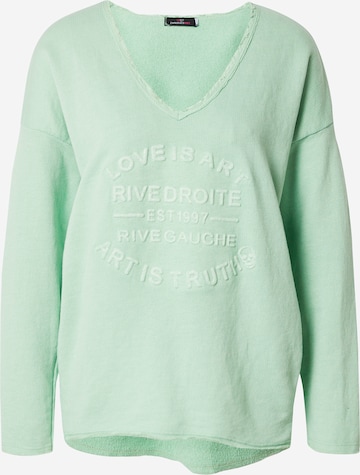 Zwillingsherz Sweater 'Kornelia' in Light Green | ABOUT YOU