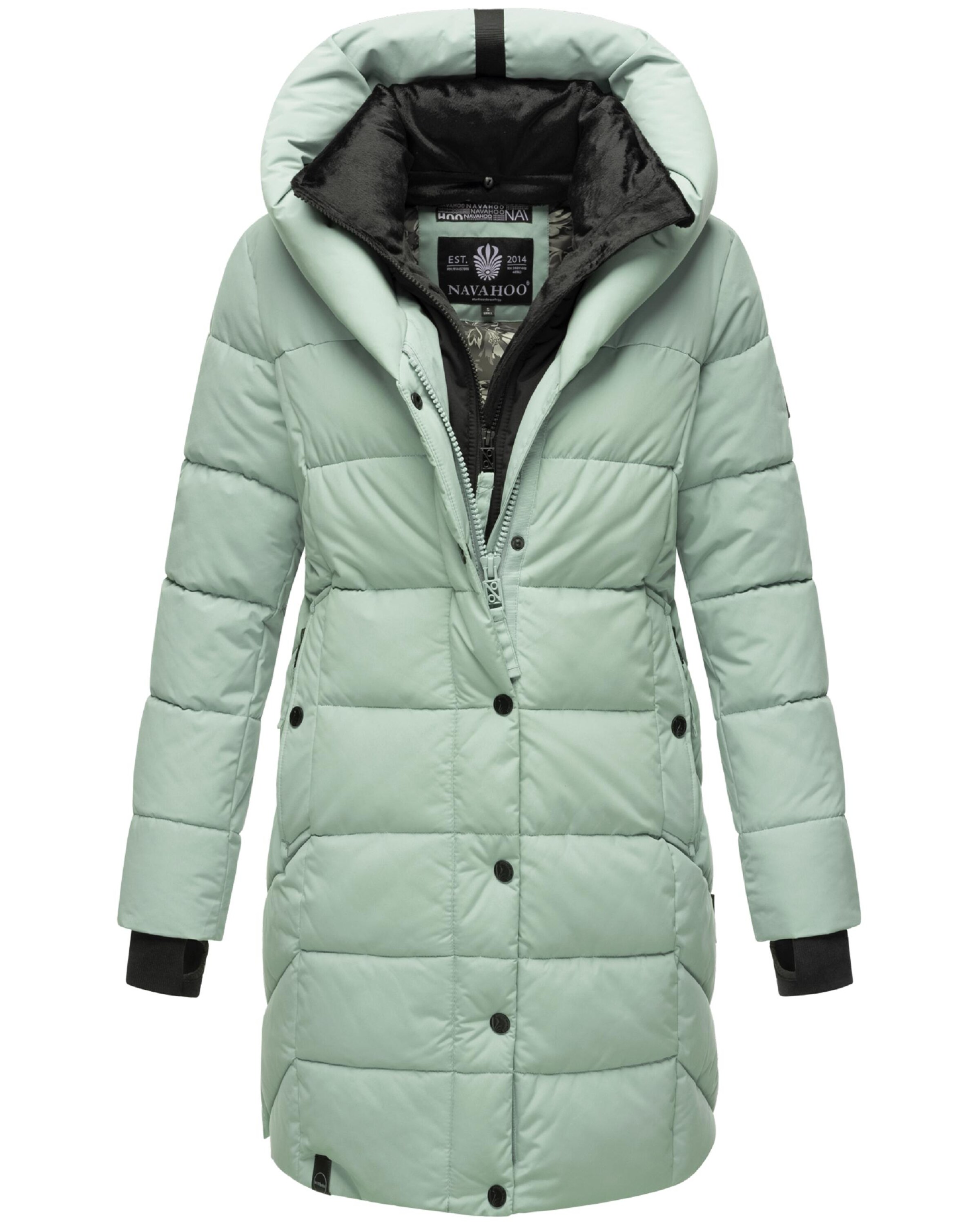 Manteau d’hiver 'Knutschilein' NAVAHOO en vert