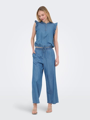 ONLY Bluse 'ONLBea' in Blau