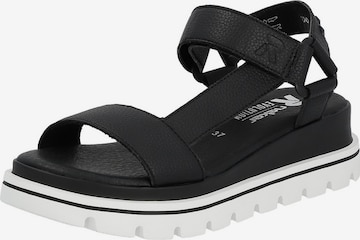 Rieker EVOLUTION Sandal i svart: framsida