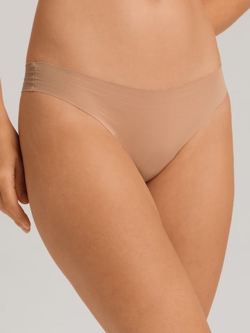 Hanro Thong in Beige: front