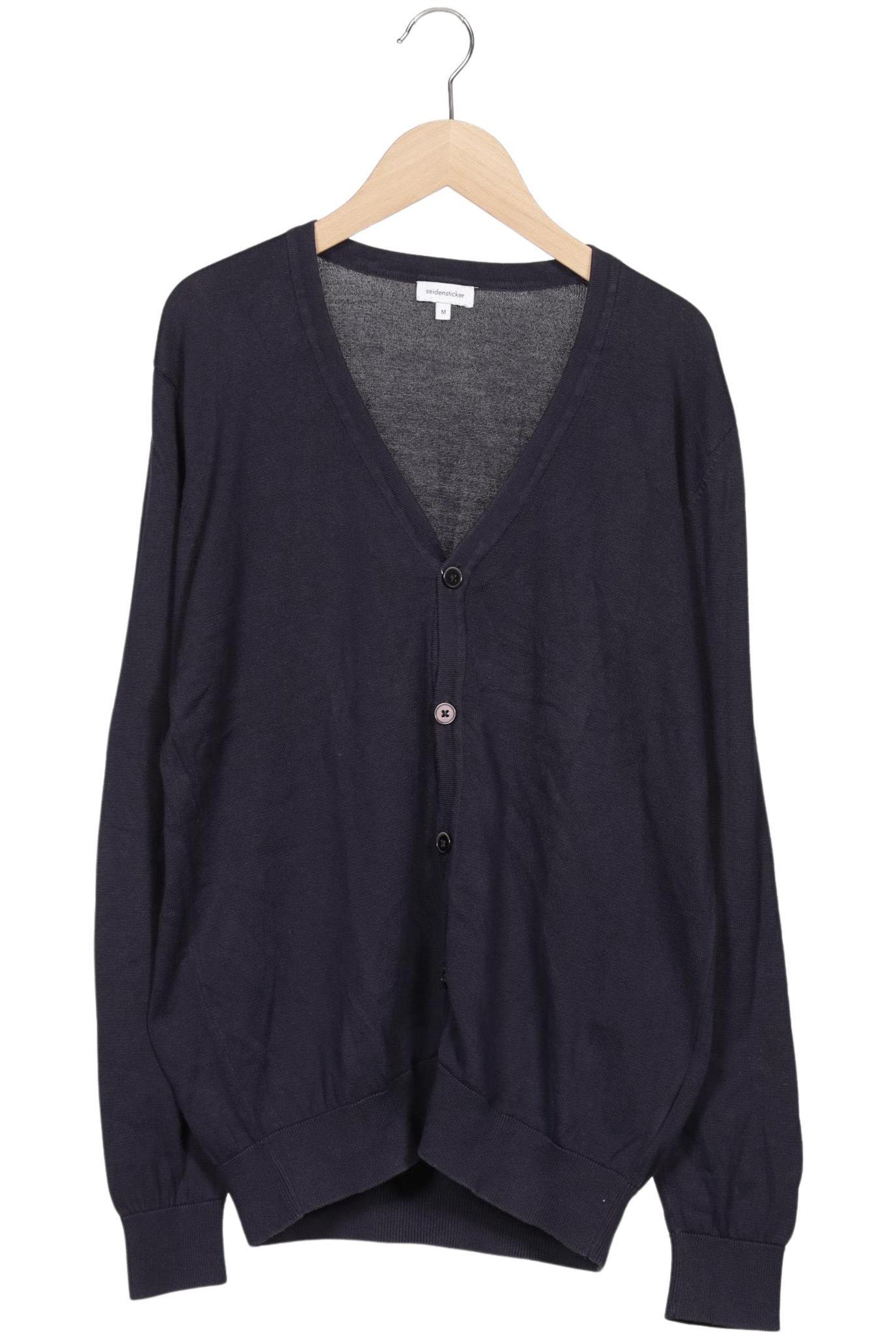 SEIDENSTICKER Strickjacke M in Blau: Vorderseite