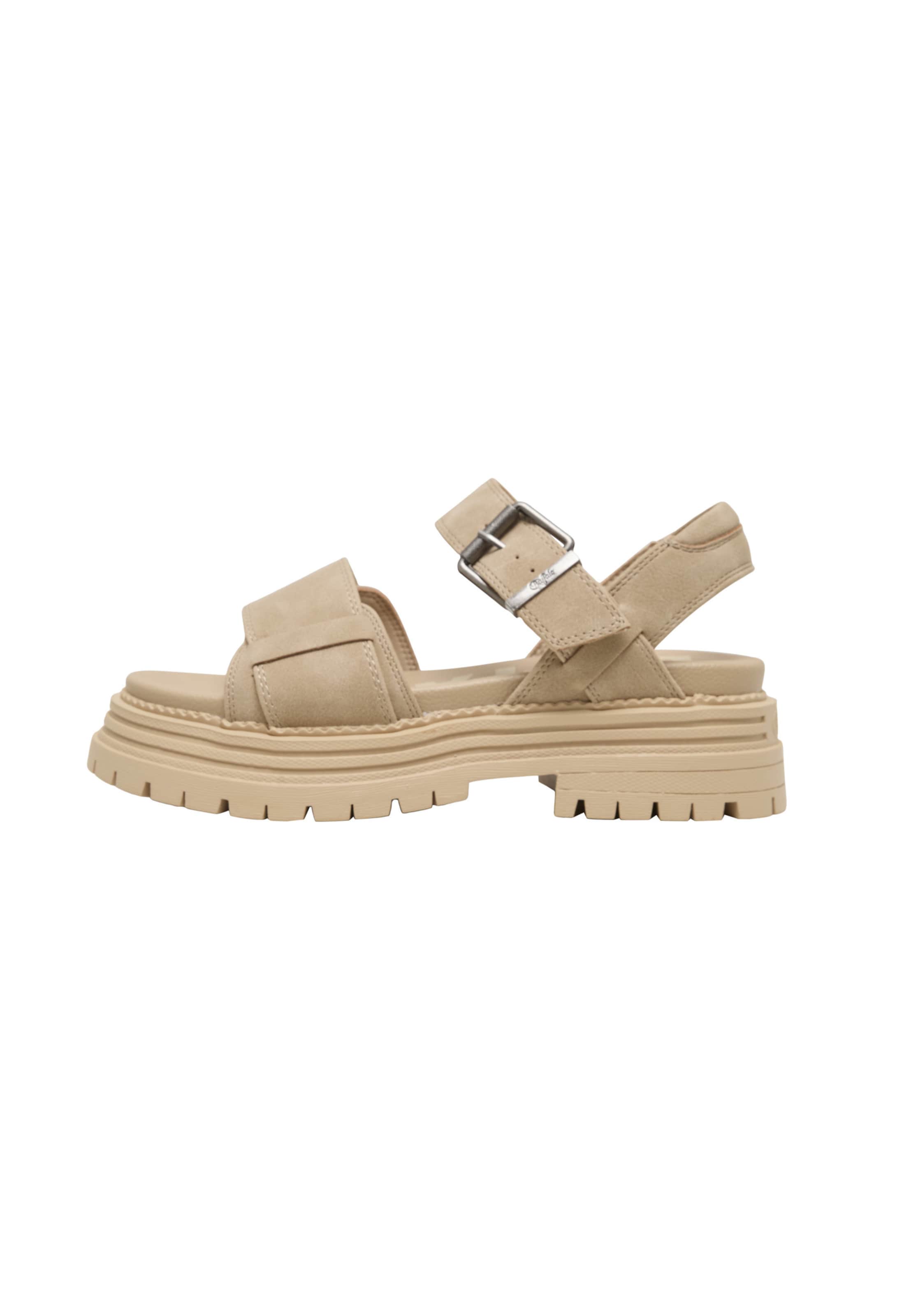 Sandales 'Lennox' BUFFALO en beige : devant