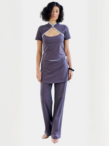 Résumé - Top ' Noella ' en gris: frente
