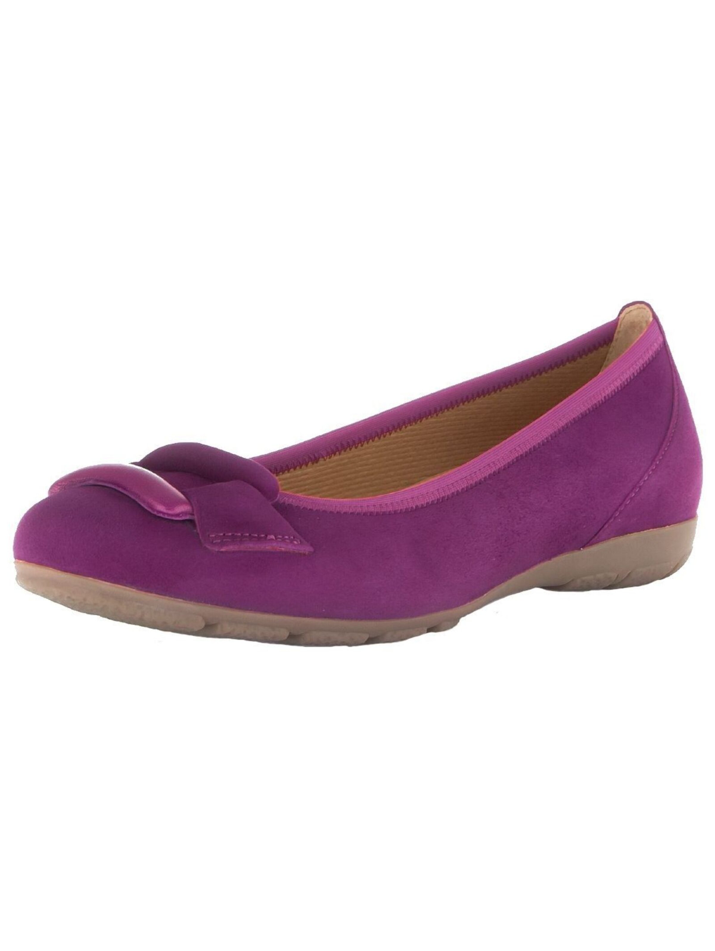 GABOR Ballet Flats in Purple: front