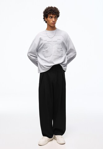 Bershka Baggy Панталон с набор в черно