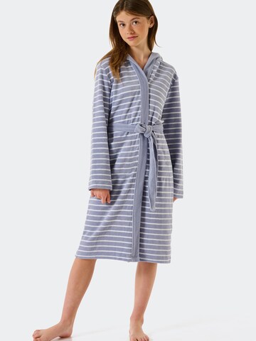 SCHIESSER - Albornoz 'Feather Terry' en azul