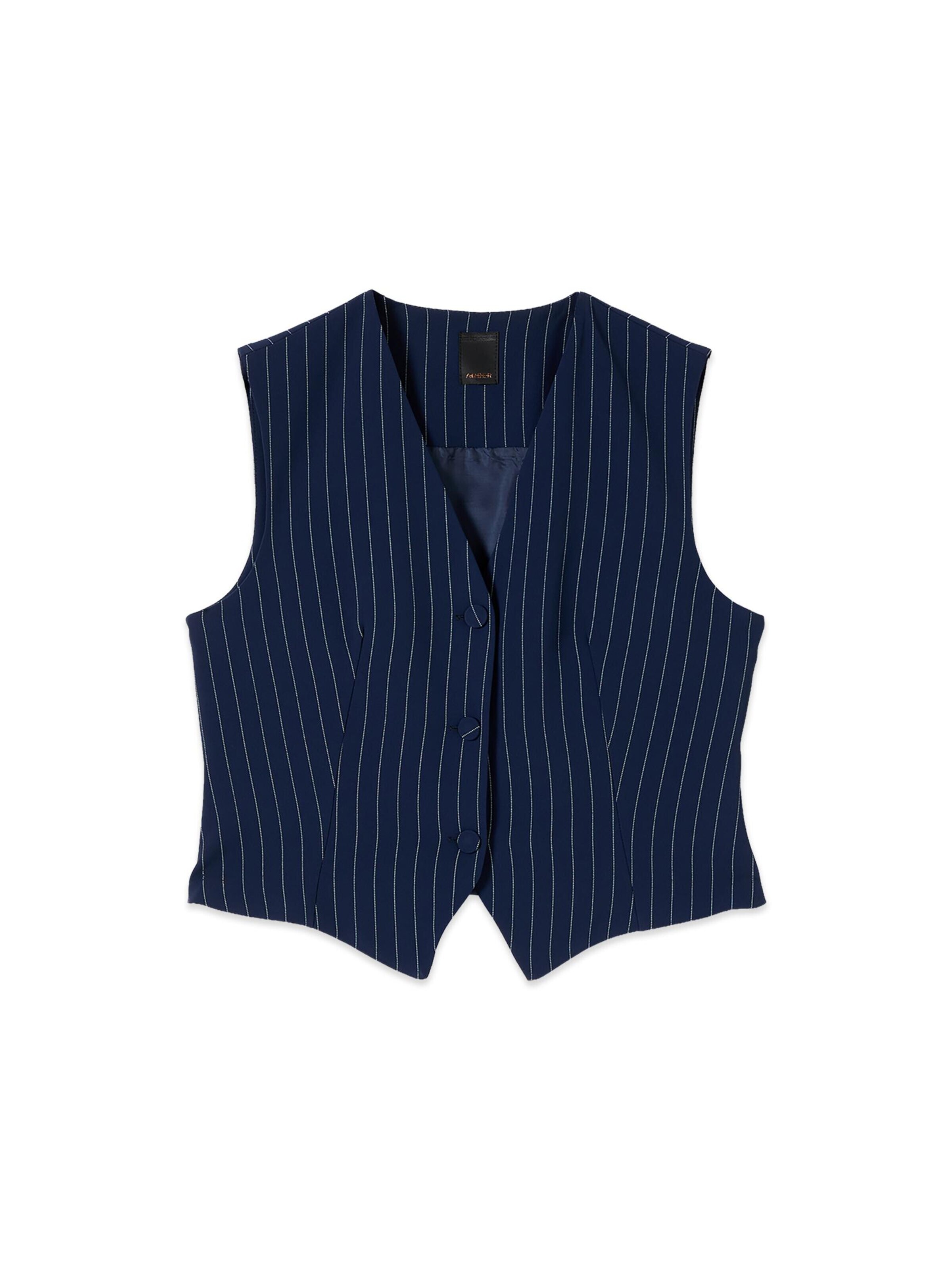 oltre Vest in Blue: front
