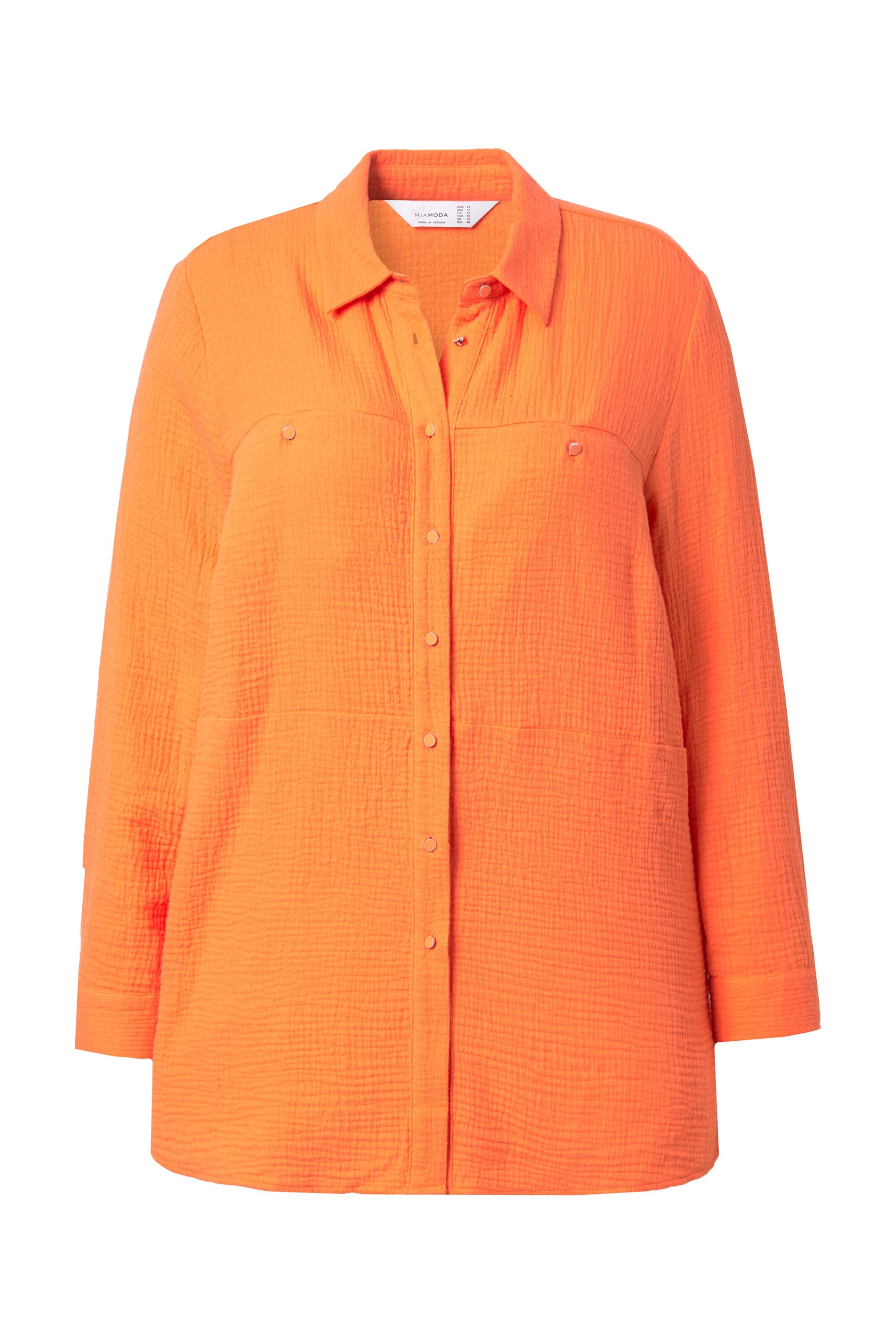 MIAMODA Blouse in Oranje: voorkant