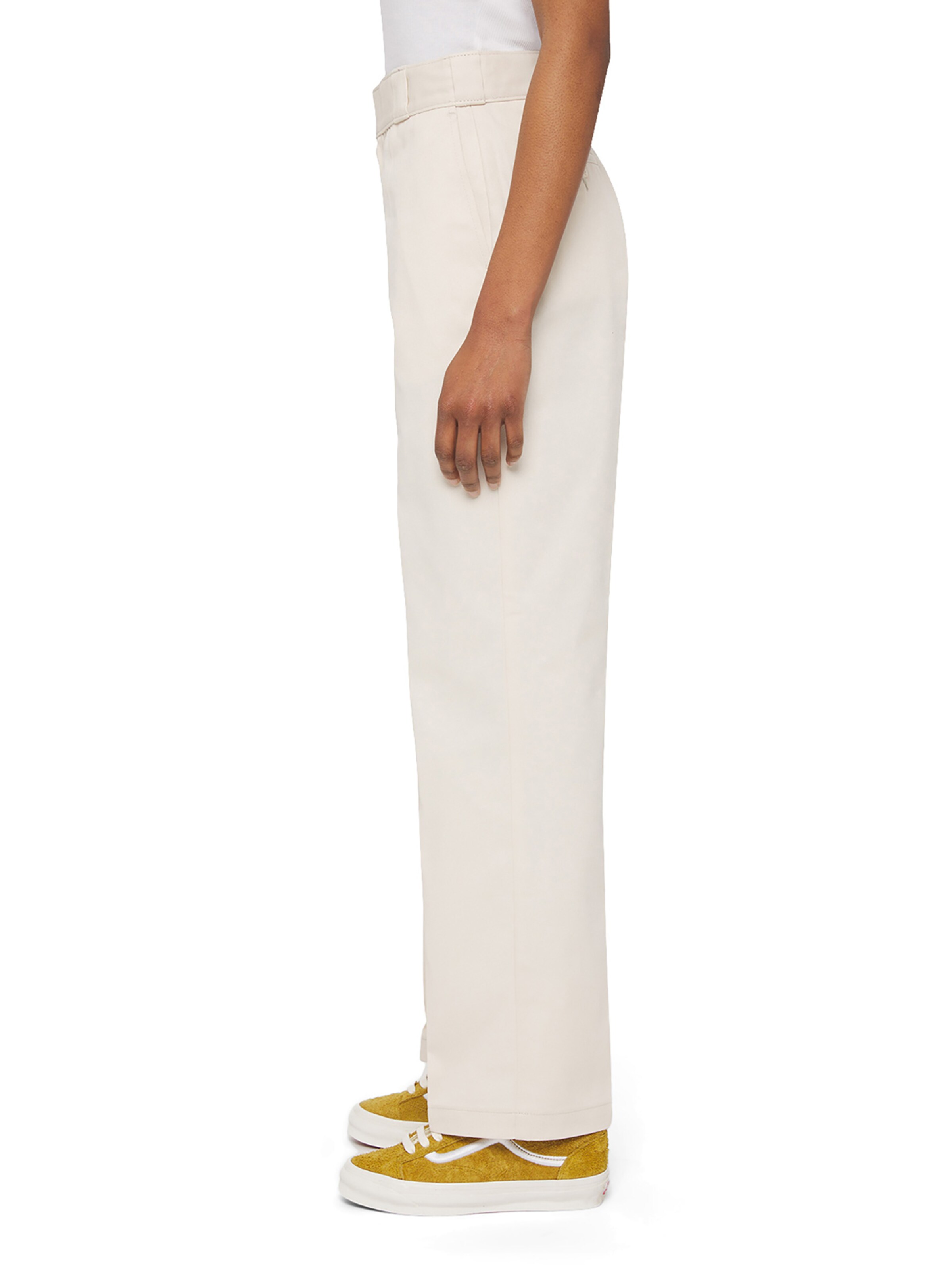 DICKIES Regular Trousers with creases '874' in White