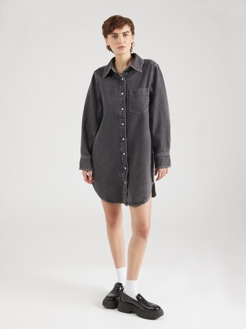 Lala Berlin Shirt dress 'Dakota' in Black: front