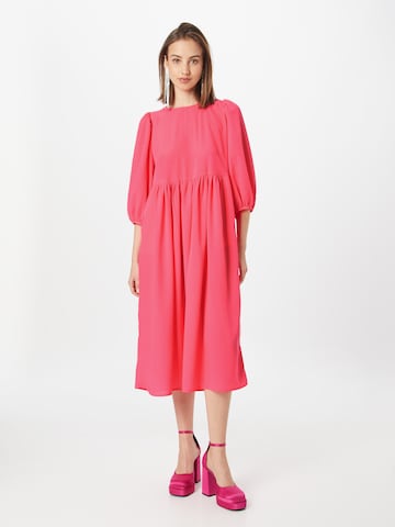 Lollys Laundry Dress 'Marion' in Pink: front