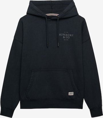 Superdry & Co Sweatshirt in Blauw: voorkant
