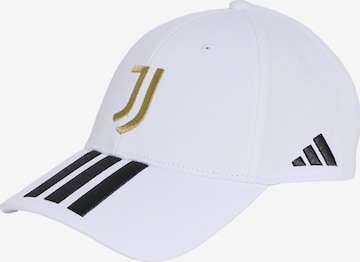 Cappello da baseball sportivo 'Juventus Turin' di ADIDAS PERFORMANCE in bianco: frontale