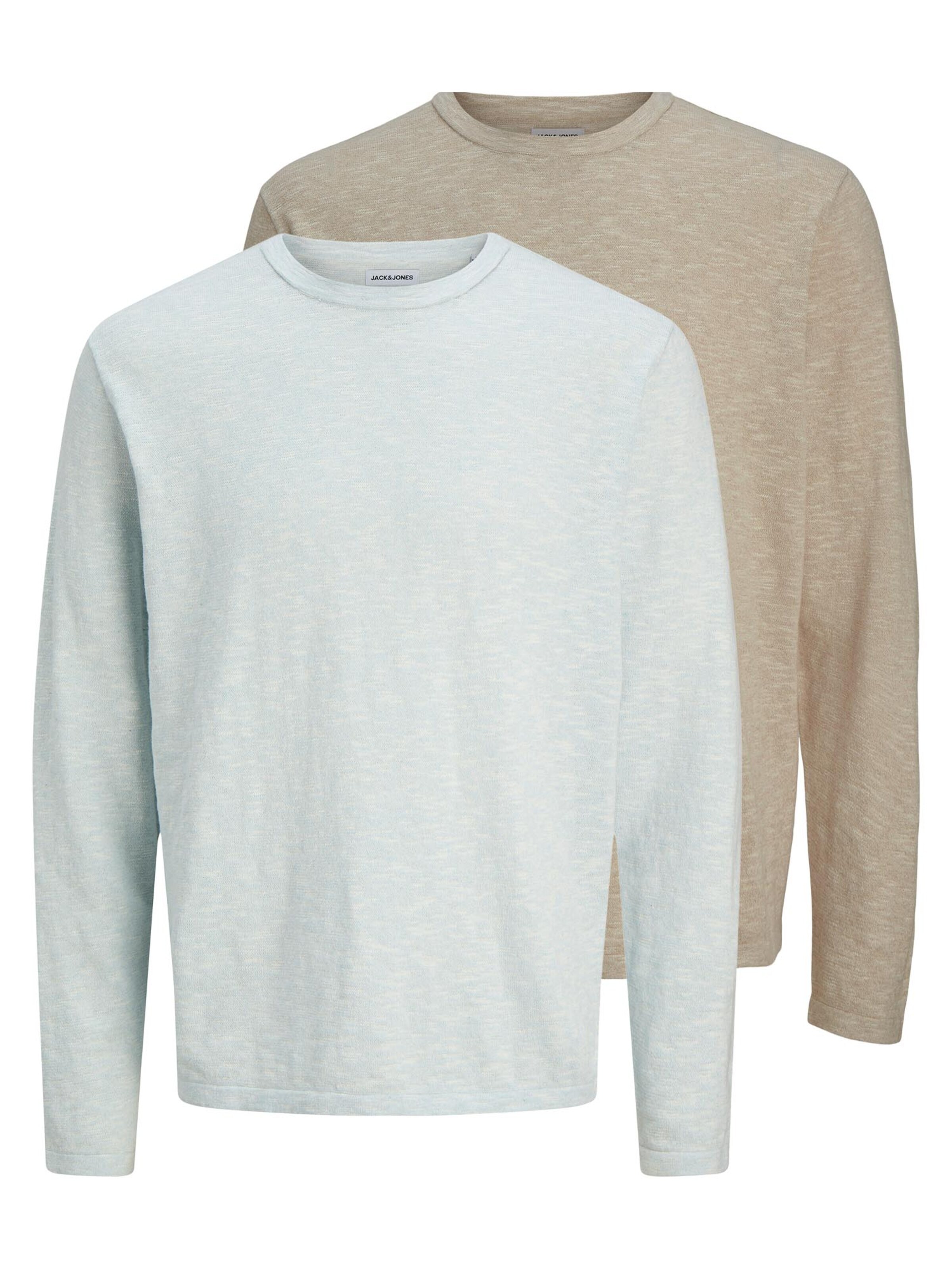 JACK & JONES Sweater 'Summer' in Blue: front