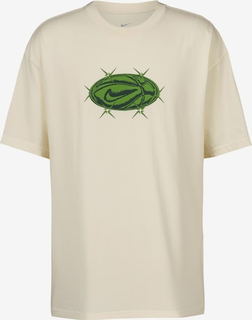 NIKE Basketball Shirt 'M90' in Beige: Vorderseite