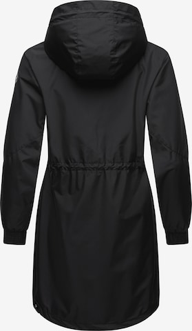 Ragwear Toiminnallinen pitkä takki 'Bronja II' värissä musta