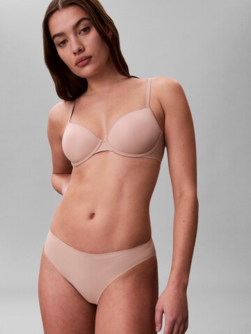 brūns Calvin Klein T-krekla Krūšturis