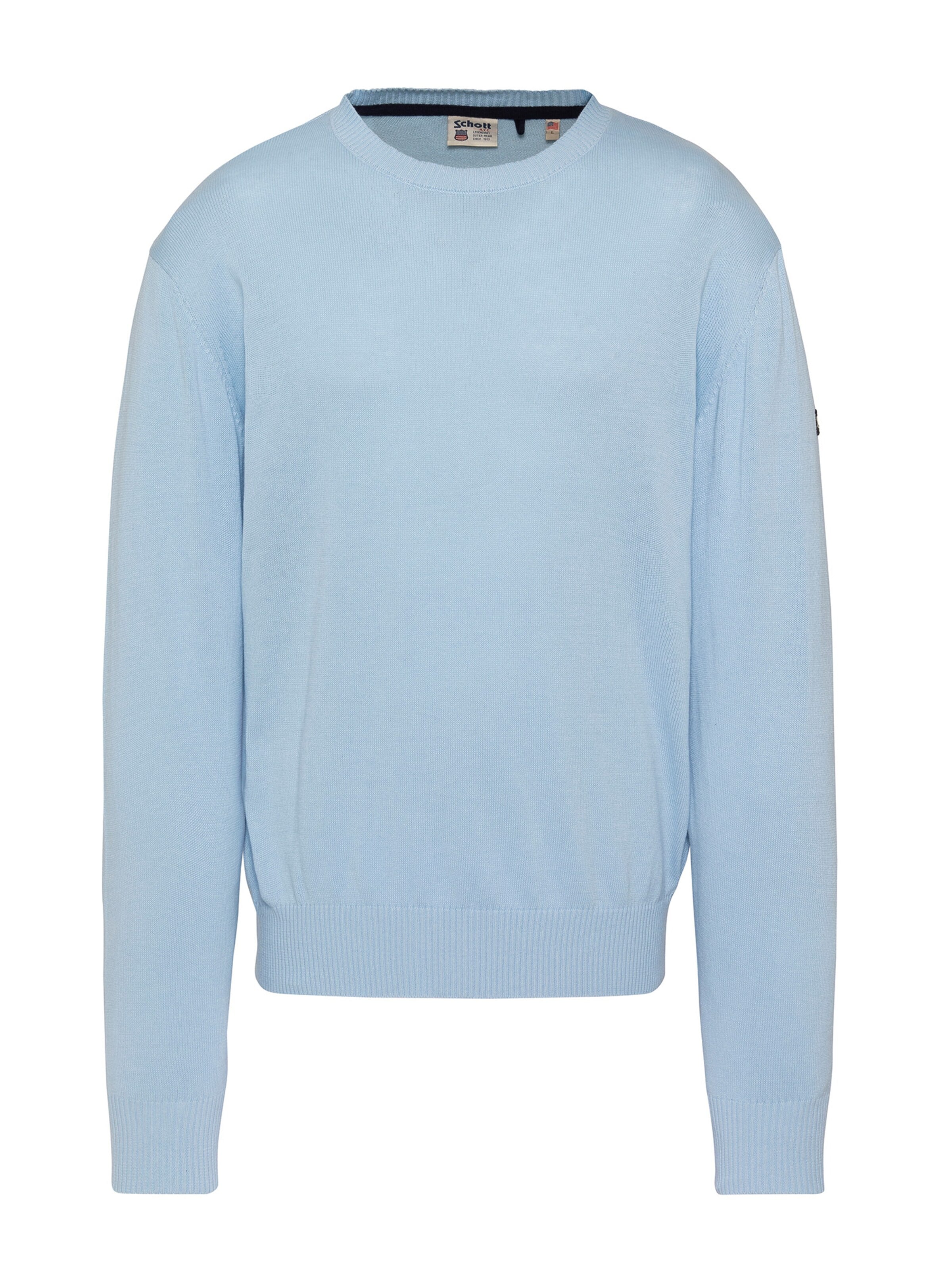 Schott NYC Pullover‌‌ in Blau: Vorderseite