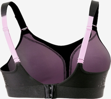 Triumph Triaction Bustier Sport-BH 'Extreme Lite' in Schwarz