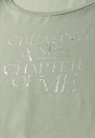 STREET ONE Shirt in Green