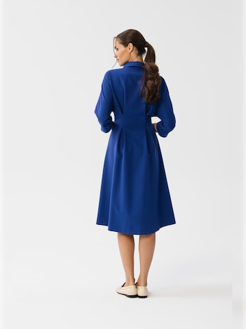Stylove - Vestido camisero en azul
