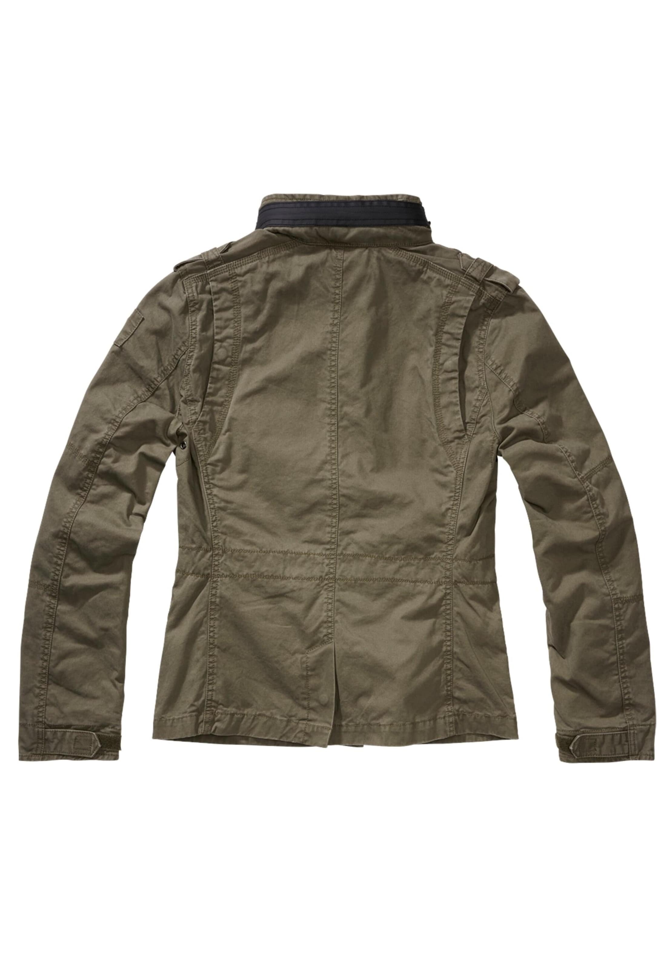 Brandit Преходно яке 'Britannia' в зелено