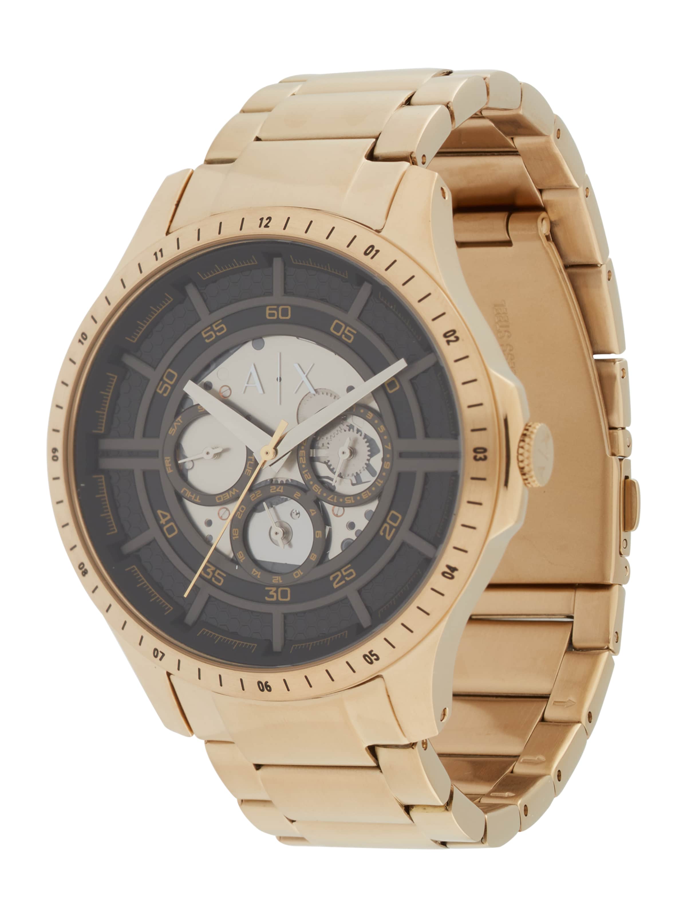 ARMANI EXCHANGE - Relógios analógicos 'HAMPTON' em ouro: frente